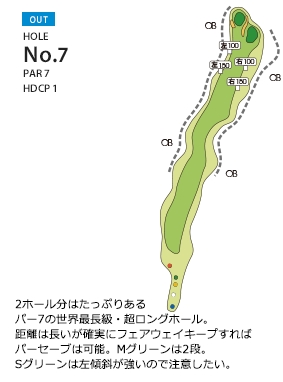 914ヤード パー7 世界一長いホールが日本にあります どこでしょう Gridge グリッジ ゴルフの楽しさをすべての人に